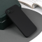Silikonska futrola Skin za iPhone 16e mat crna.