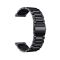 Narukvica za smart watch Metal 3B 22mm crna (MS).