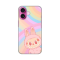 Silikonska futrola print Skin za iPhone 16 6.1 La Bubu Rainbow.