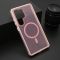 Futrola CRYSTAL MagSafe za Samsung S938 Galaxy S25 Ultra 5G roze (MS).