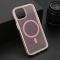 Futrola CRYSTAL MagSafe za iPhone 14 (6.1) roze (MS).