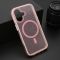 Futrola CRYSTAL MagSafe za iPhone 16 (6.1) roze (MS).