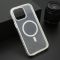 Futrola CRYSTAL MagSafe za iPhone 16 Pro Max (6.9) bela (MS).