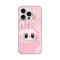 Silikonska futrola print za iPhone 15 Pro 6.1 La Bubu Pink.