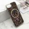 Futrole GLAM GLOW MagSafe za iPhone 16e crna (MS).