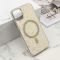 Futrole GLAM GLOW MagSafe za iPhone 11 (6.1) siva (MS).