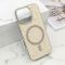 Futrole GLAM GLOW MagSafe za iPhone 16 Pro (6.3) siva (MS).
