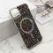 Futrole GLAM GLOW MagSafe za iPhone 11 (6.1) crna (MS).