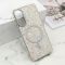 Futrole GLAM GLOW MagSafe za Samsung S937 Galaxy S25 Edge 5G siva (MS).