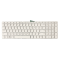 Tastatura za laptop HP 250 G6 bela.