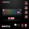 Tastatura Mehanicka Gaming Fantech MK920 RGB Maxfit 6 Wireless black (Brown switch).