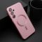 Futrola ELEGANT MAGSAFE za Samsung A356 Galaxy A35 5G 5G roze (MS).