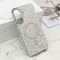 Futrole GLAM GLOW MagSafe za Samsung A366 Galaxy A36 5G srebrna (MS).