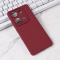Futrola Silikon Pro Camera za Xiaomi Redmi Note 14s bordo.