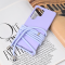 Futrola Crossbody za Samsung S938 Galaxy S25 Ultra ljubicasta.