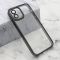 Futrola DIAMOND LENS za iPhone 12 crna (MS).