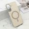 Futrola GLAM GLOW MagSafe za Samsung A366 Galaxy A36 5G zlatna (MS).