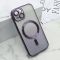 Futrola GLITTER MAGSAFE za iPhone 15 ljubicasta (MS).