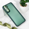 Futrola Shining Camera za Samsung G990 Galaxy S21 FE tamno zelena.