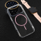 Futrola Magsafe Color Line za iPhone 17 Pro roze.