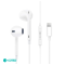Slusalice Coteci MS-031 za iPhone lightning bele.