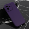Futrola Teracell Giulietta za iPhone 17 mat tamno ljubicasta.