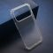 Silikonska futrola CRASHPROOF za iPhone 17 Pro providna (MS).