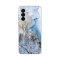 Silikonska futrola print za Samsung A175 Galaxy A17 Blue Gold Marble.