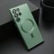 Futrola ELEGANT MAGSAFE za Samsung Galaxy S22 Ultra 5G zelena (MS).