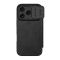 Futrola NILLKIN QIN Pro za iPhone 17 Pro crna (MS).