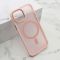 Futrola SILKY MAGSAFE II za Iphone 12/12 Pro (6.1) roze (MS).