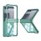 Futrola Transparent COLOR LINE za Samsung F751B Galaxy Z Flip 7 5G zelena (GKK case) (MS).