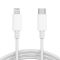 USB data kabl PD za iPhone Type C na lightning 3A HQ beli 1m (MS).