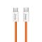 USB data kabl Superior SU-K1025 Type C na Type C 60W 1m narandžasti (MS).