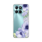 Silikonska futrola print Skin za Huawei Honor X6a Blue Roses.