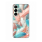 Silikonska futrola print za Samsung S936 Galaxy S25 Plus Pastel Feathers.