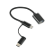 Kabl OTG type C micro USB na USB Z 3.0 JWD.
