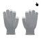 Rukavice za touchscreen RY M (22cm) sive.