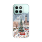 Silikonska futrola print Skin za Huawei Honor X6c Christmas Town.