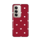 Silikonska futrola print Skin za Xiaomi Redmi 15 4G Burgundy Hearts.