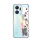 Silikonska futrola print Skin za Huawei Honor X7a Cats.