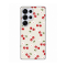 Silikonska futrola print za Samsung S938 Galaxy S25 Ultra Cherry and Flowers.