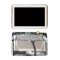 LCD Displej / ekran za Samsung N8000/N8013/Galaxy Tab 10.1+touch screen beli+frame sivi Service Pack ORG.