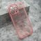 Futrola Transparent COLOR za iPhone 14 Pro Max (6.7) roze (MS).