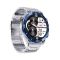 Smart Watch DT Ultramate plavi (srebrna metalna i plava silikonska narukvica) (MS).