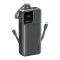 Rellaen Series 2.4A Cabled Fast Charging Power Bank baterija RPP-659 30000mAh crni (MS).