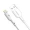USB data kabl Moxom MX-CB183 3A lightning 1m beli (MS).