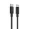 USB data kabl Comicell Superior CO-BX44 Fast 100W 5A Type C 1m crni (MS).