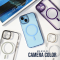 Futrola Magsafe Camera Color za iPhone 14 Pro Transparent.