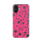 Silikonska futrola print Skin za iPhone 16 Plus Dottie Dottie Pink.